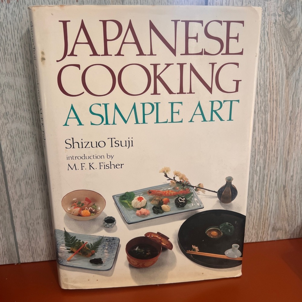 Japanese Cooking A Simple Art Shizuo Tsuji Hardcover 1981 3rd Printing Cookbook
